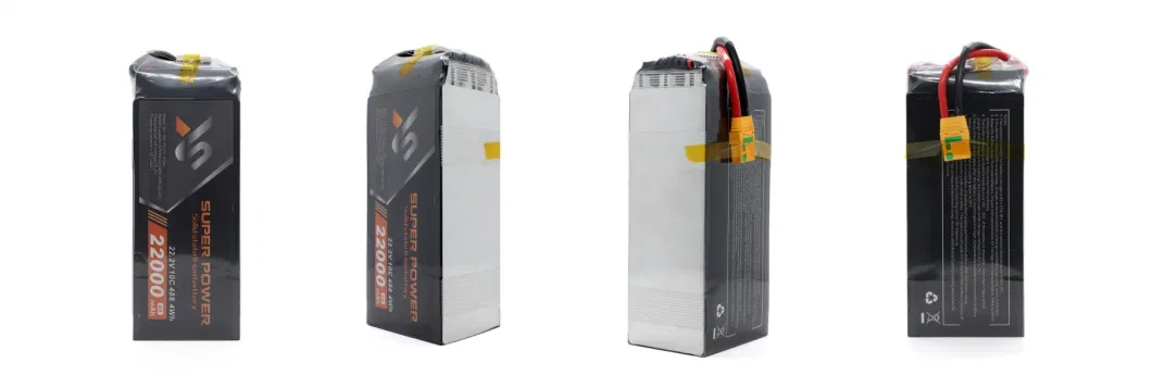 وحدة طاقة الطائرات بدون طيار 22.2 فولت 22000mAh بطارية 6s بطارية ليبو 0