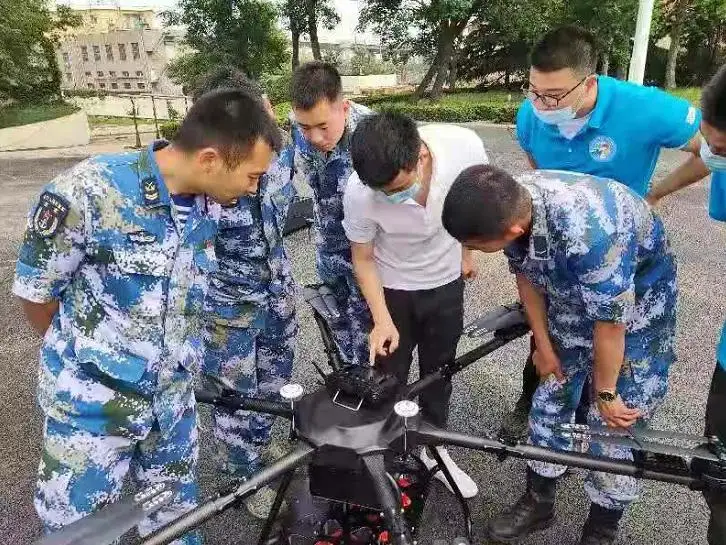 MYUAV Mtow 50kg طائرة بدون طيار مقيدة تعمل بواسطة محطة توليد الطاقة 4
