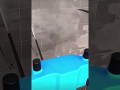 الطائرة بدون طيار (موياف) تنظف الجدران الخارجية