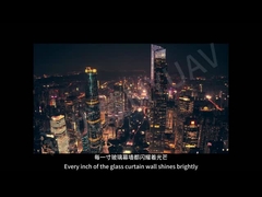 د.ج.إي فلاي كارت 30 عالية تنظيف المبنى نظام طائرات بدون طيار مقيدة