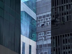 طائرة فلاي كارت 30 50 متر عالية تنظيف المبنى نظام طائرات بدون طيار