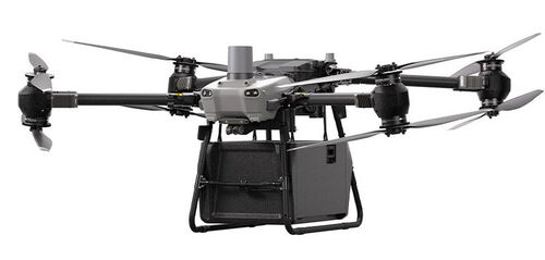 آخر أخبار الشركة حول طائرة بدون طيار مقيدة FC30 لإنقاذ الطوارئ DJI FlyCart 30 طائرة بدون طيار مقيدة بواسطة MYUAV max. ارتفاع الطيران 240m