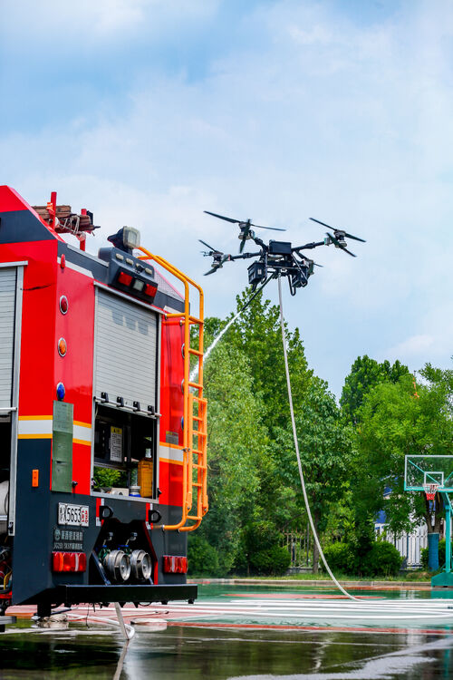 آخر أخبار الشركة حول الكشف عن "قلب الطاقة" للطائرة بدون طيار MYUAV FC100 المربوطة