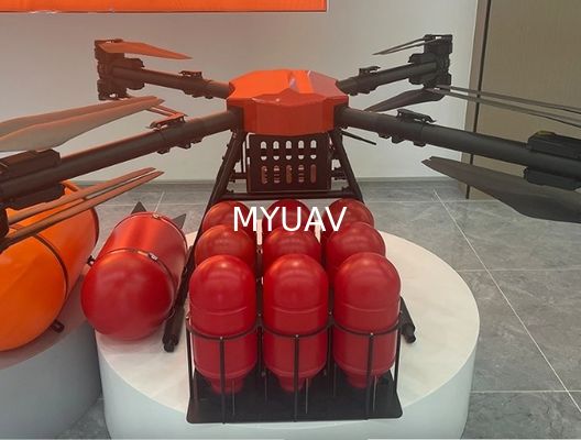 القنبلة النارية المعتمدة على المياه من الطائرة بدون طيار (MYUAV) للاستخدام بدون طيار الحريق في الغابات إنقاذ الإطفاء