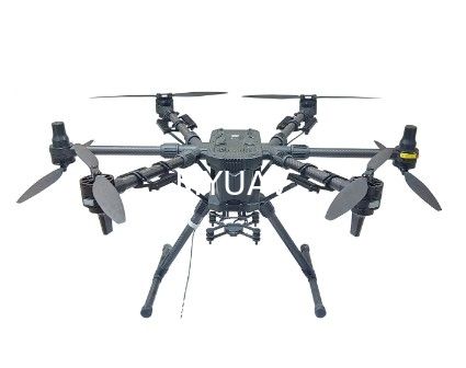 الطائرة بدون طيار MYUAV Rth850rtk المقيدة للأمن العام والإضاءة
